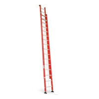 Two-section extension ladder using a cord - EF/C